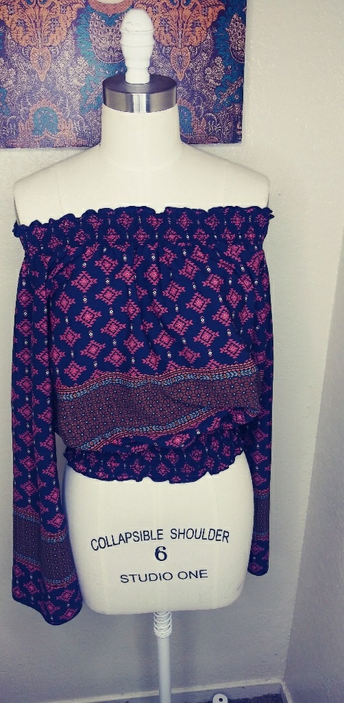 Crop top blouse